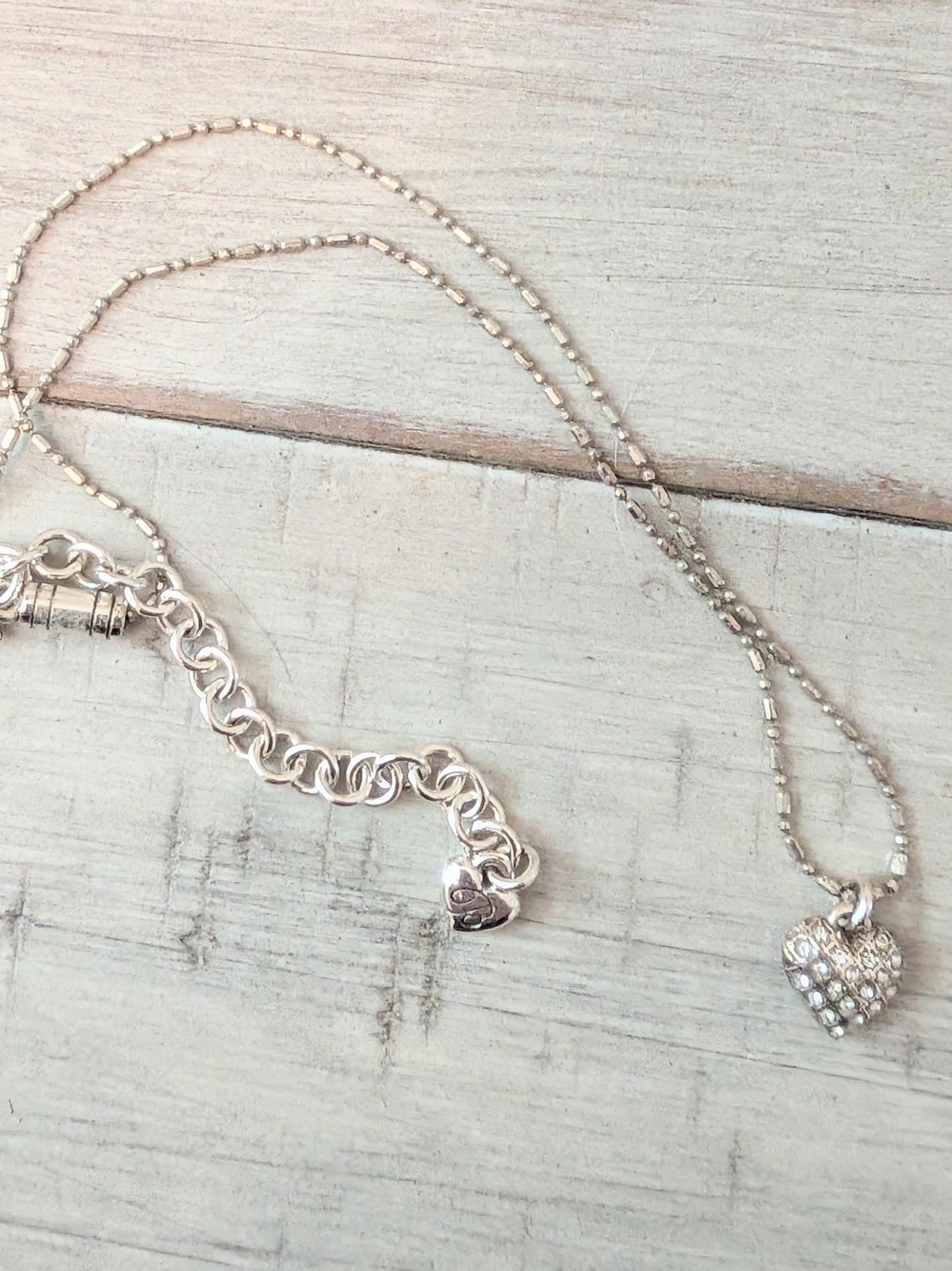 Brighton Weave Mini Heart Necklace